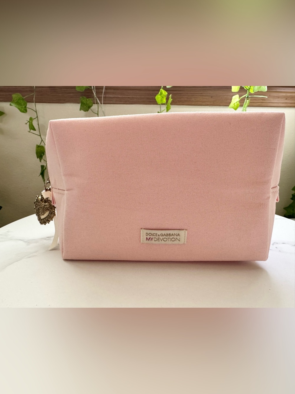 Dolce & Gabbana Pink My Devotion Cosmetic Pouch